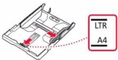 CANON PIXMA GM4040 - Carga del papel - 5