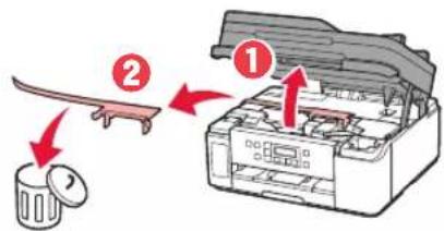 CANON PIXMA GM4040 - Removing Packing Materials - 2