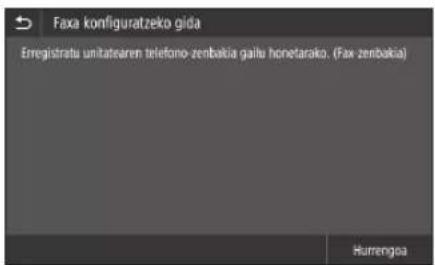 CANON i-SENSYS MF525x - Konfigurazioa hasi aurretik - 2