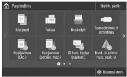 CANON i-SENSYS MF525x - Pries pradédami konfiguravima - 1