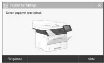 CANON i-SENSYS MF525x - Enheten verkar inte fungera Papper har fastnat - 4