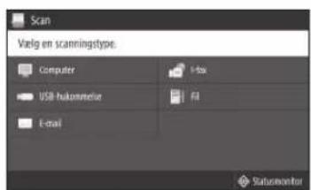 CANON i-SENSYS MF525x - Sadan scannes fra en computer - 1