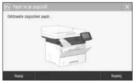 CANON i-SENSYS MF525x - Naprava ne deluje Prislo je do zastojev papirja - 3