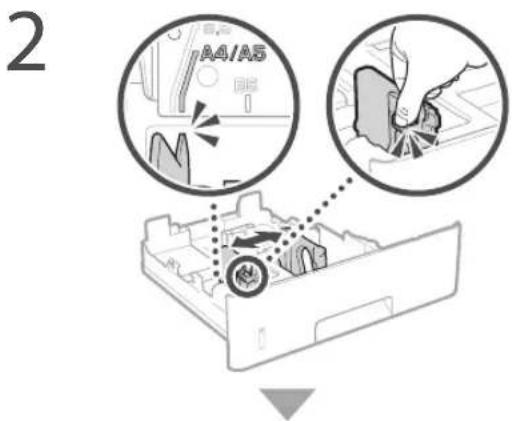 CANON i-SENSYS MF525x - Ladowanie papieru do szuflady - 1