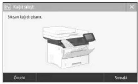 CANON i-SENSYS MF525x - Kagit Sikismasi Olmustur - 1