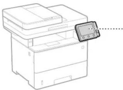 CANON i-SENSYS MF525x - Zahajte Činnost z ovládacího panelu - 1