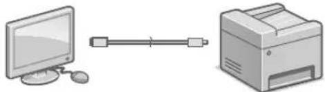 CANON i-SENSYS MF525x - Connexion par USB - 1