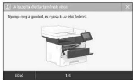 CANON i-SENSYS MF525x - A festékkazetta cseréje - 1