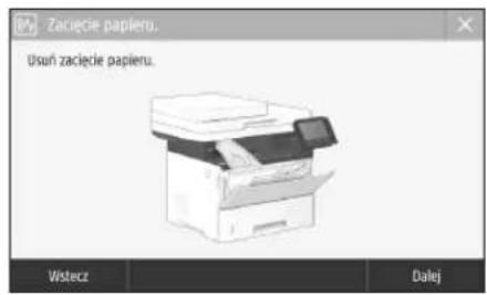 CANON i-SENSYS MF525x - Urødzenie nie działa Nastapiło zaciecie papieru - 3