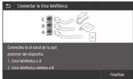 CANON i-SENSYS MF525x - Abans d'iniciar la configuracion - 4