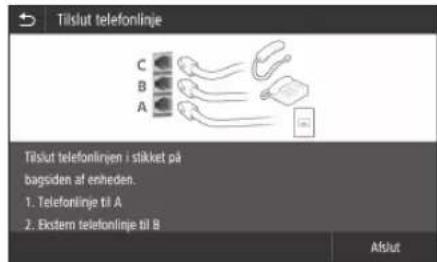 CANON i-SENSYS MF525x - Konfiguration af faxindstillingerne - 4