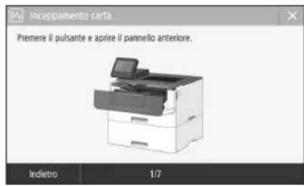 CANON i-SENSYS LBP212dw - Si sono verificati inceppamenti della carta - 1