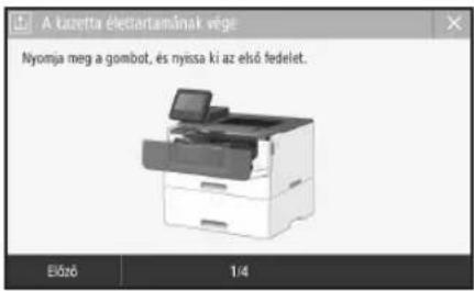 CANON i-SENSYS LBP212dw - A festékkazetta cseréje - 1