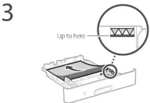 CANON i-SENSYS LBP212dw - Loading in the Paper Drawer - 2