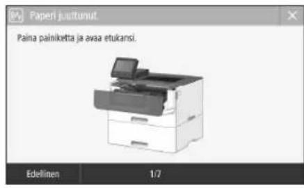 CANON i-SENSYS LBP212dw - Laite ei tunnu toimivan Paperitukoksia on esiintynyt - 3