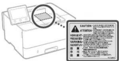 CANON i-SENSYS LBP212dw - Laseri ohutus - 1