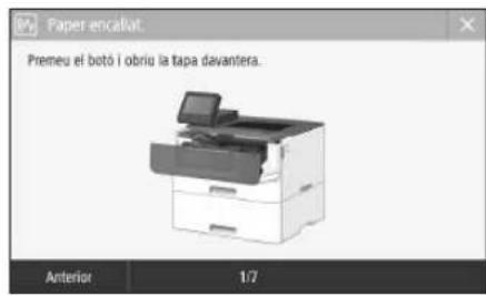 CANON i-SENSYS LBP212dw - S'han produït embussos de paper - 1
