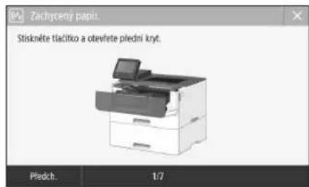 CANON i-SENSYS LBP212dw - Zdá se, že zařízení nepracuje Došlo k zaseknutí papíru - 3