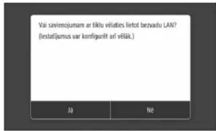 CANON i-SENSYS LBP212dw - Savienojuma izveides metodes norādīšana - 1
