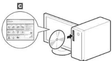 CANON i-SENSYS MF4430 - Makineyle Birlikte Gelen Kılavuzlar Hakkında Par komplektācijā iekļautajām rokasgrāmatām Apie pateikiamas instrukcijas Komplekti kuuluvad juhendid - 3