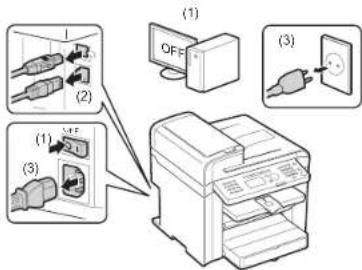 CANON i-SENSYS MF4430 - AVERTISSEMENT - 1