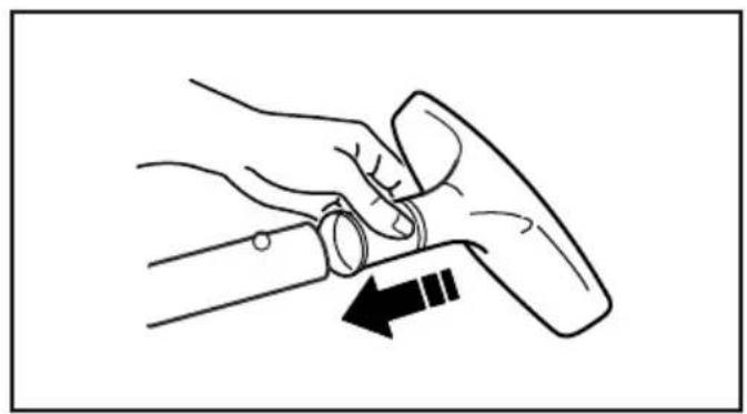 PANASONIC MC-CG955 - ATTACHMENTS ON HANDLE - 1