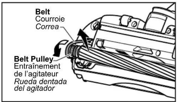 PANASONIC MC-CG955 - Agitator Cleaning and Replacement - 2