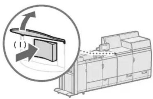CANON imagePRESS C9010VP - ■Accendere la macchina con l'interruttore principale - 1