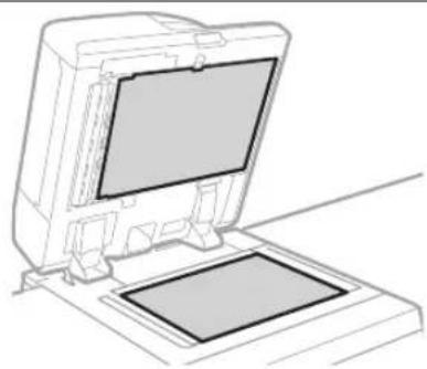 CANON imagePRESS C9010VP - ■Limpieza del cristal de copia - 1
