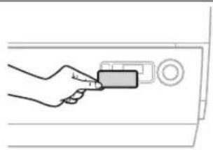 CANON imagePRESS C9010VP - Bloccare e fissare la leva della piastra di cambio formato. - 2