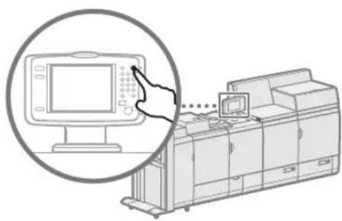 CANON imagePRESS C9010VP - Non spegnere la macchina con l'interruttore principale nelle seguenti situazioni - 1