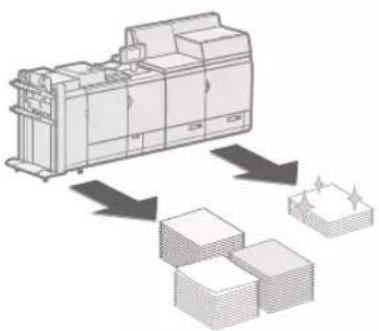 CANON imagePRESS C9010VP - Impostazioni alternative a seconda delle esigenze: "Rendimento" o "Qualità" - 2