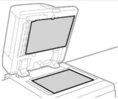 CANON imagePRESS C9010VP - ReinigungdesVorlagenglases - 1