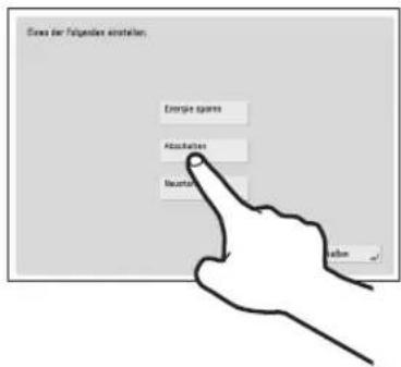 CANON imagePRESS C9010VP - Betätigen Sie die Taste - 1