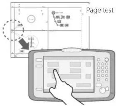 CANON imagePRESS C9010VP - Opération facile pour régler la position d'image - 3