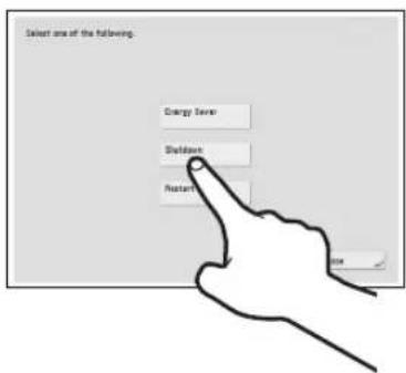 CANON imagePRESS C9010VP - Do not turn OFF the main power in the following situations - 2