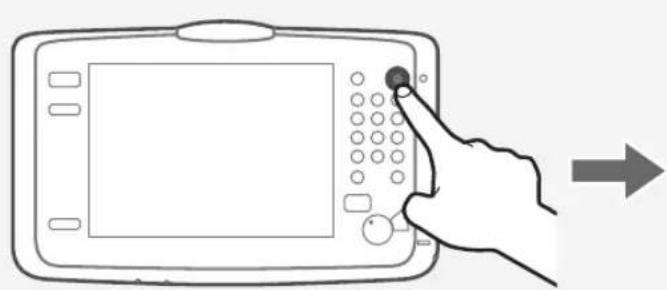 CANON imagePRESS C9010VP - Impostazione del modo Risparmio energetico/Riposo per ridurre il consumo energetico - 2