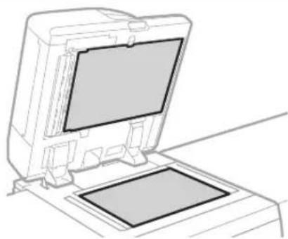 CANON imagePRESS C9010VP - Pulizia del vetro di lettura - 1
