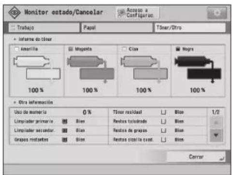 CANON imagePRESS C9010VP - Pantalla [Tóner/Otro] - 1