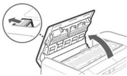 CANON imagePRESS C9010VP - ■Limpieza del área de lectura de originales - 1