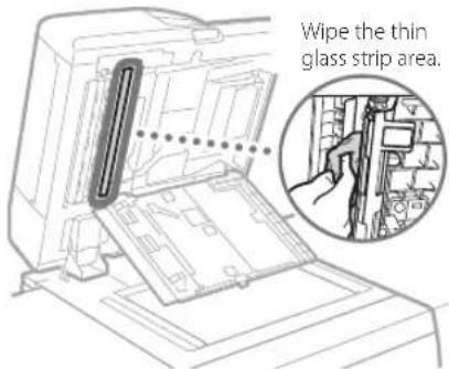 CANON imagePRESS C9010VP - Open the inside cover. - 1