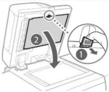 CANON imagePRESS C9010VP - Nettoyer la zone de lecture de l'original. - 1
