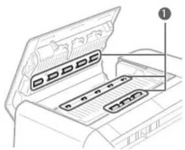 CANON imagePRESS C9010VP - ■Limpieza del área de lectura de originales - 2
