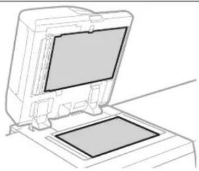 CANON imagePRESS C9010VP - Nettoyage de la vitre d'exposition - 1