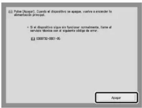 CANON imagePRESS C9010VP - Apague la alimentación principal. - 1