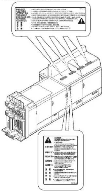 CANON imagePRESS C9010VP - Lasersicherheit - 1