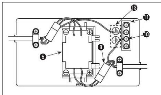 JUKI LZ-2280B - Comment installer la boîte du réacteur [Uniquement pour les modèles de type UE] - 7