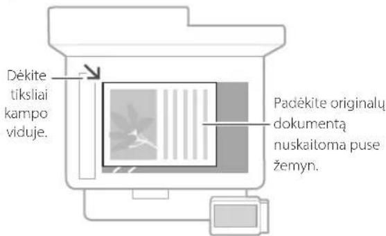 CANON i-SENSYS MF542x - Ką reikia jsidėmėti prieš pradedant naudotis - 1