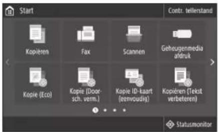CANON i-SENSYS MF542x - Voordat u de configuratie start - 1