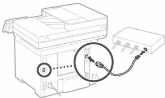 CANON i-SENSYS MF542x - Vezetékes helyi hálózaton keresztüli csatlakozás - 2